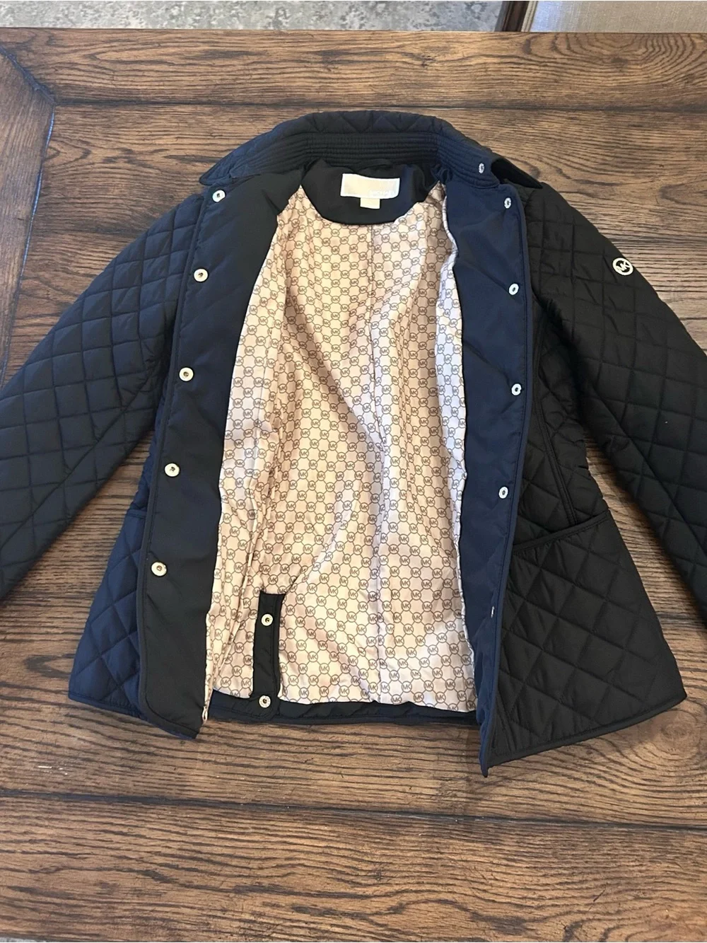 Michael Kors Women's Diamond Quilted Jacket